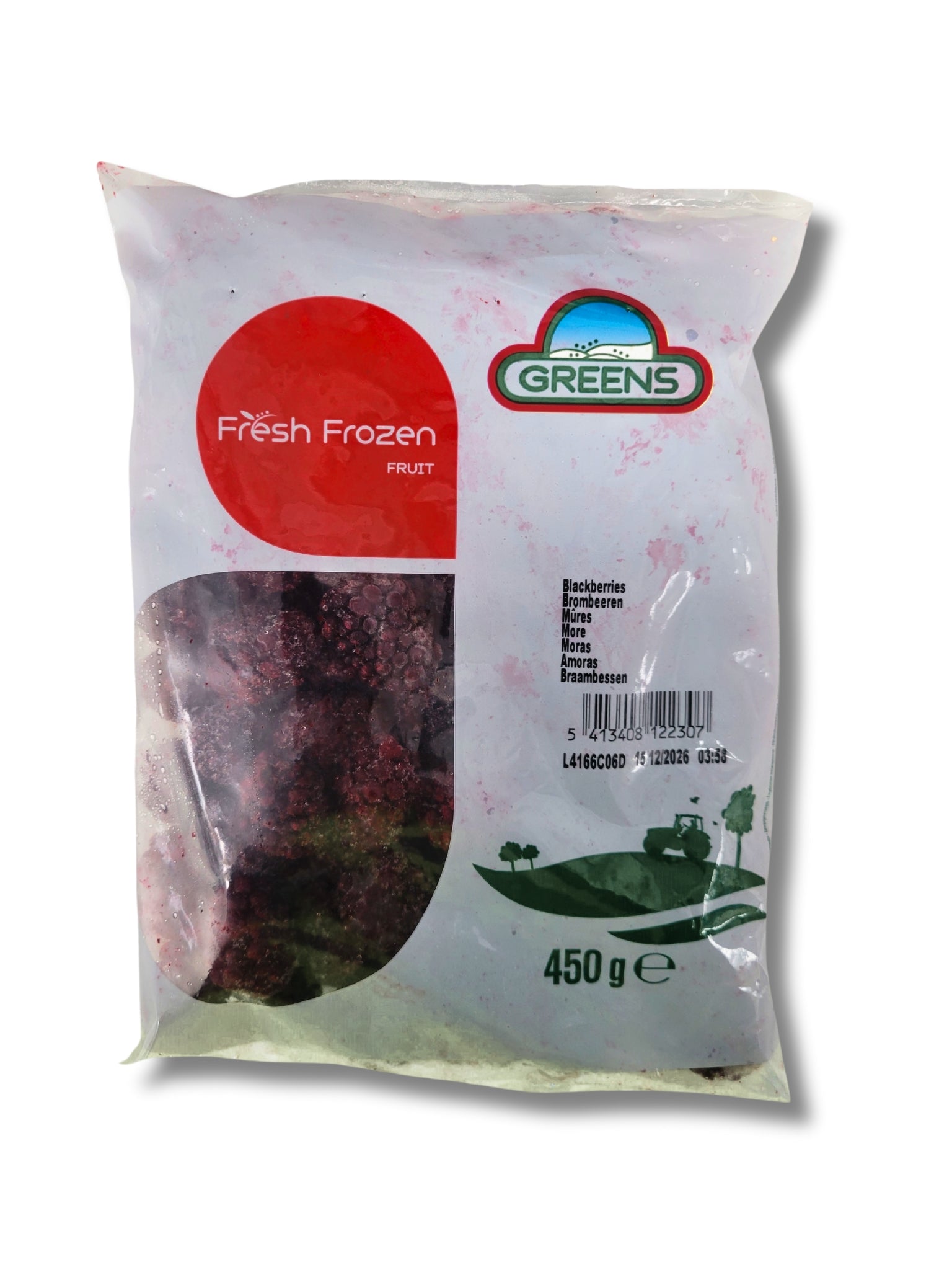 Frozen Blackberries