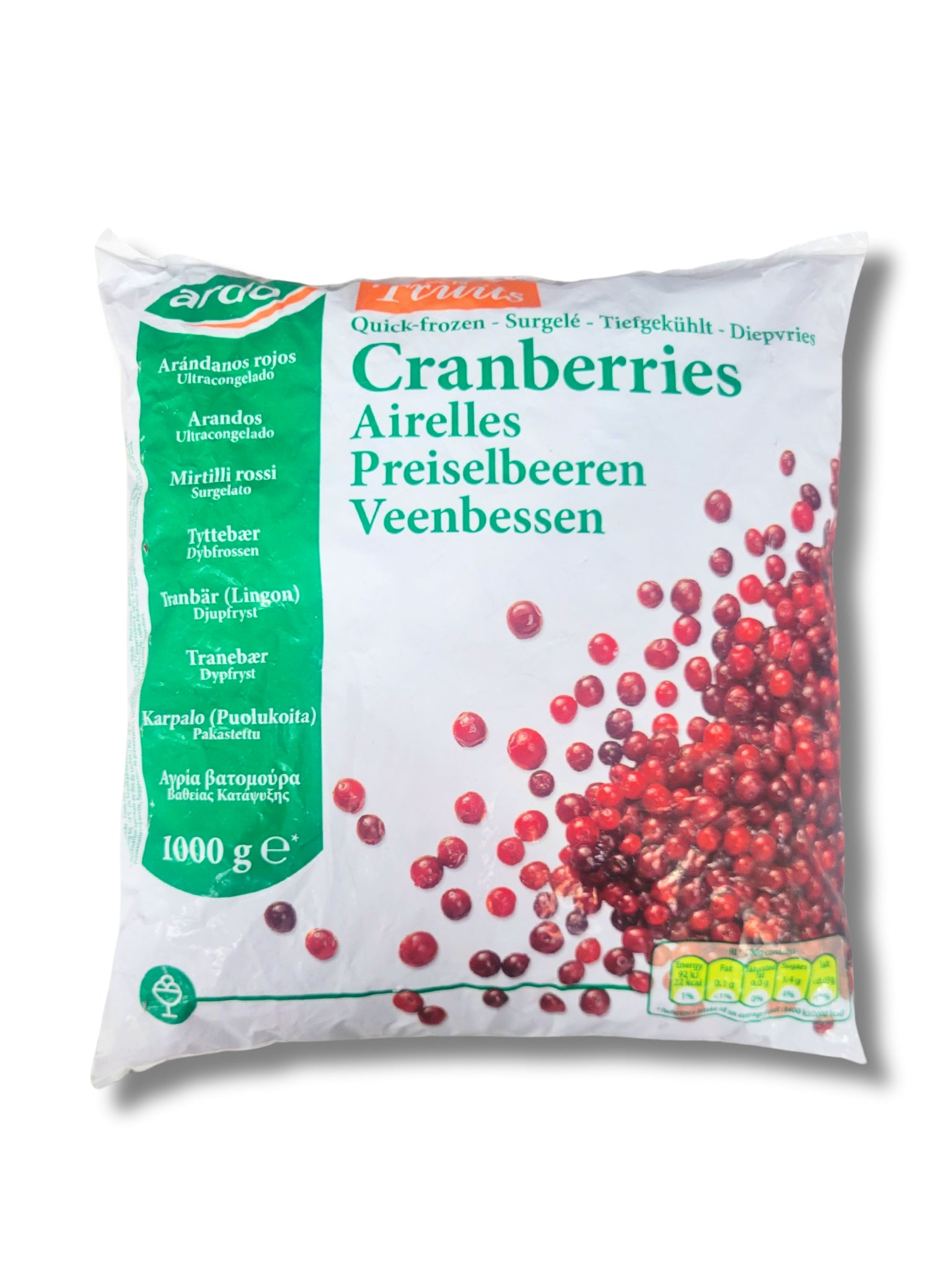 Frozen Cranberries