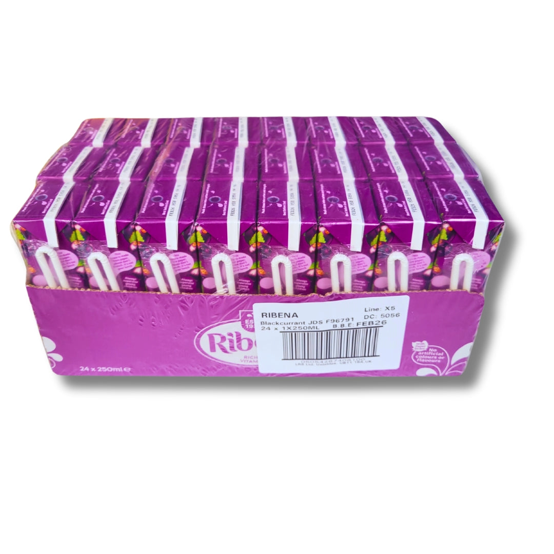 Ribena Blackcurrent Cartons