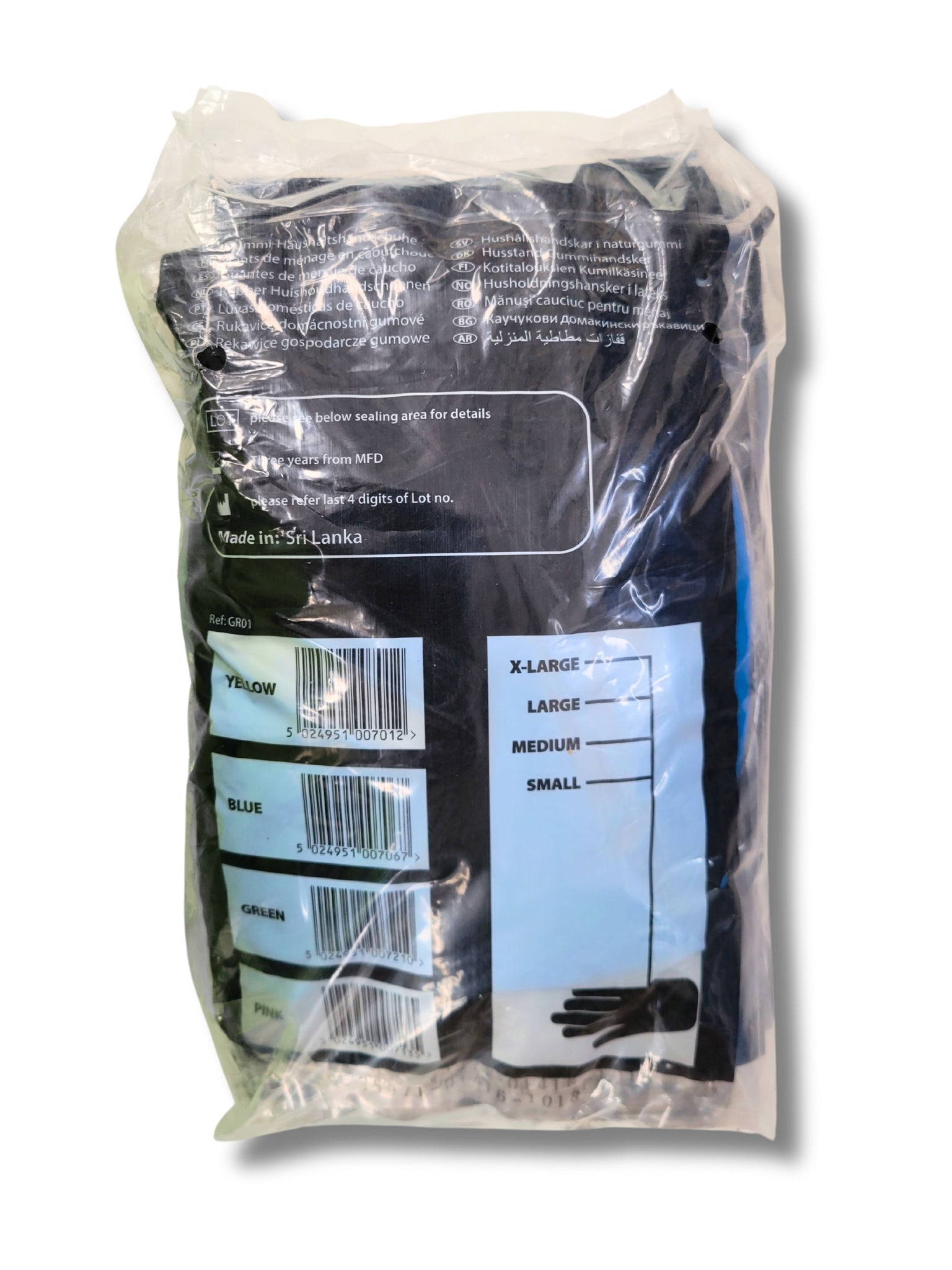 Glove Finite Black Disposable Nitrile