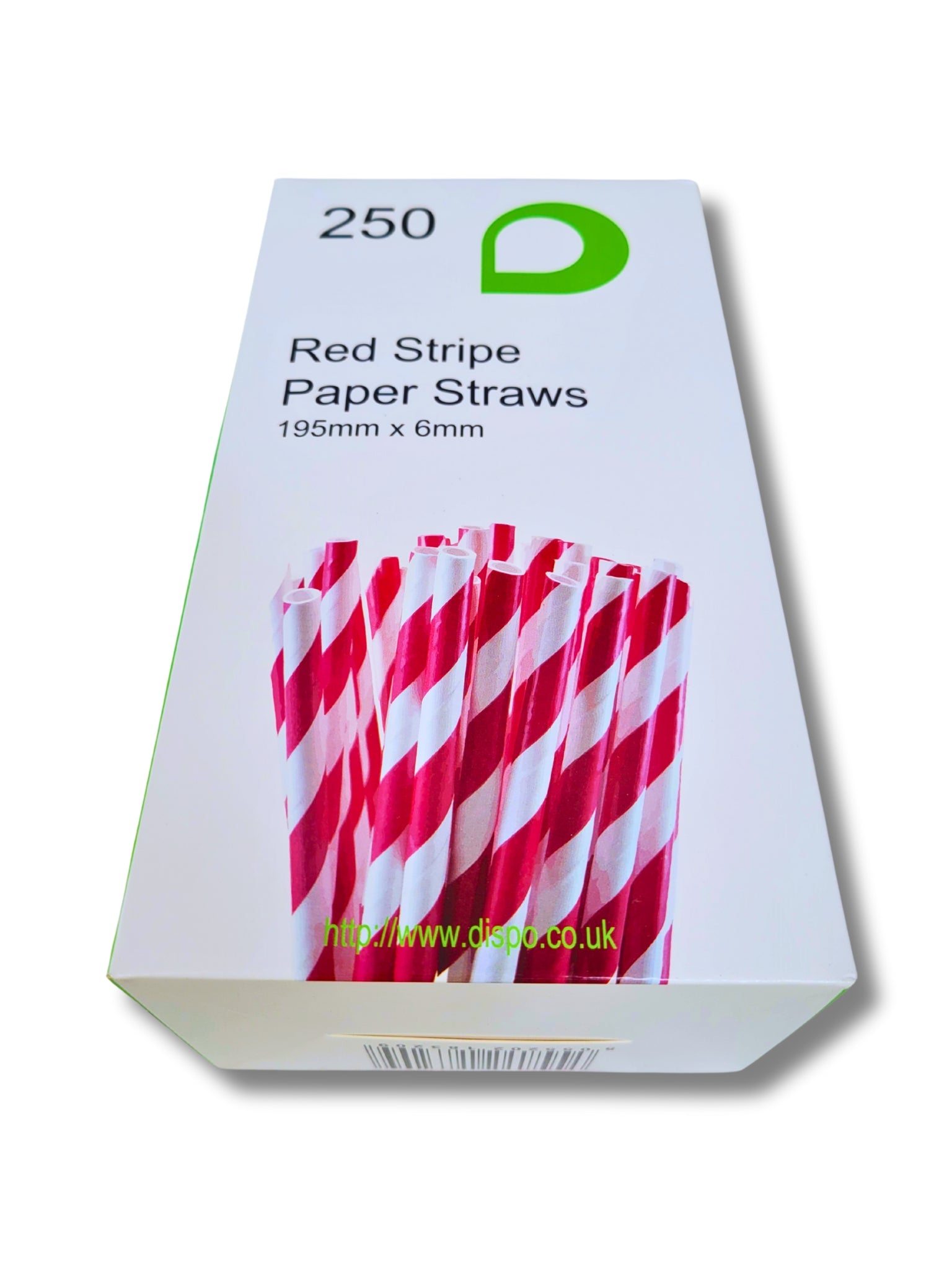 Red & White Paper Straws