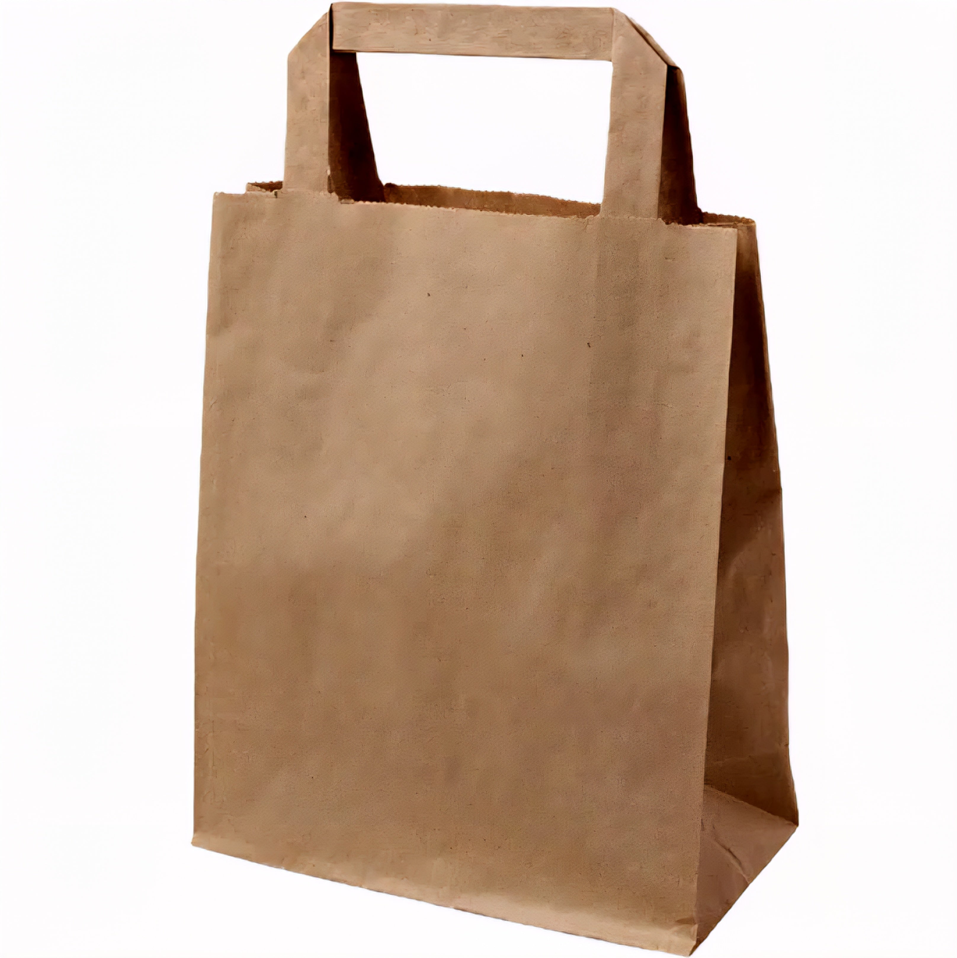 Bags Kraft Brown With Handle Small