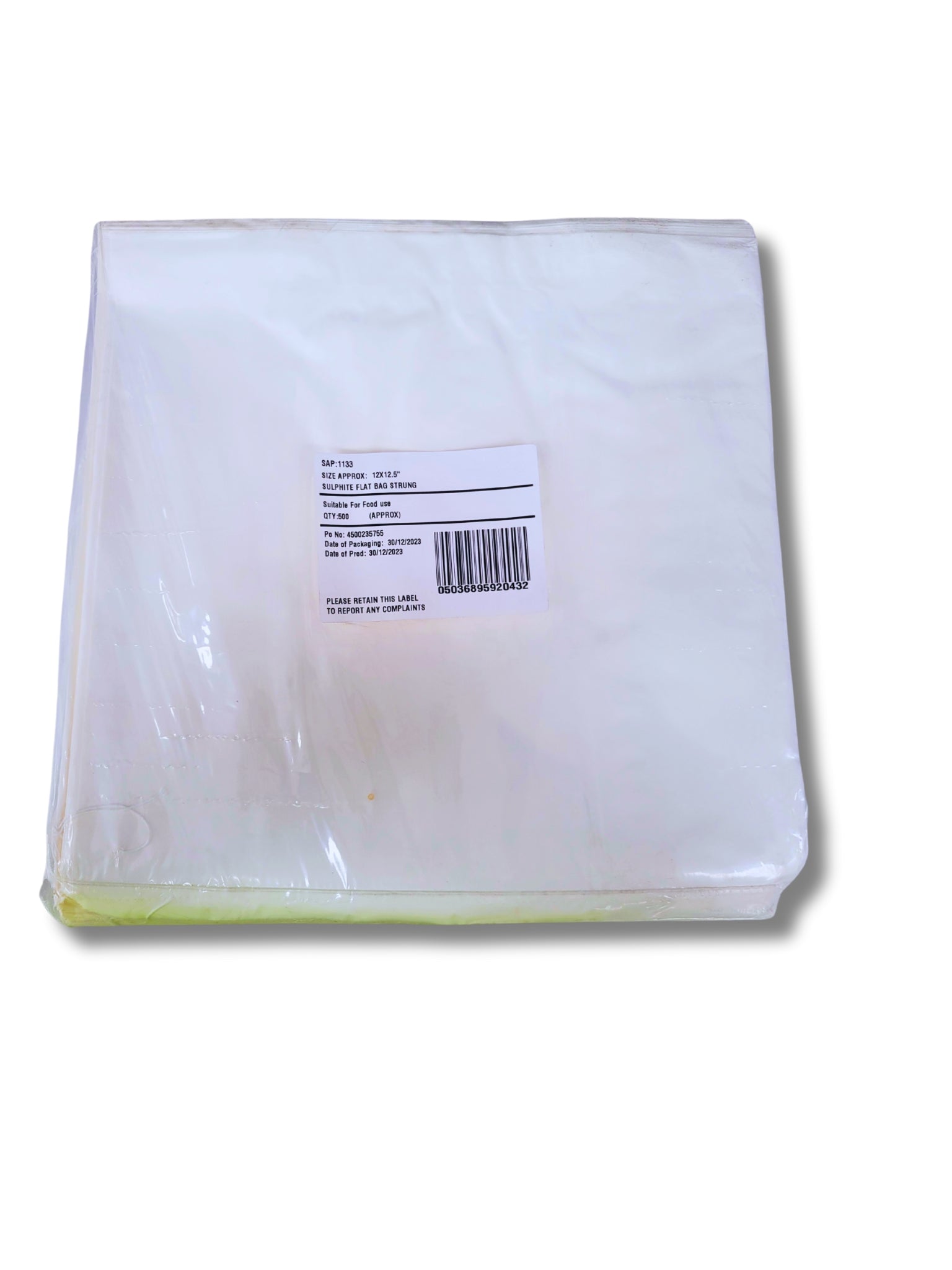 Bags White Paper Sulphite Large