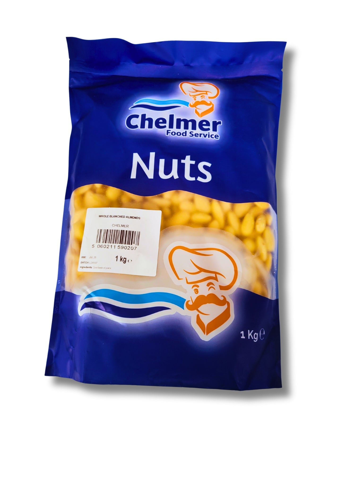 Almonds Blanched 1kg