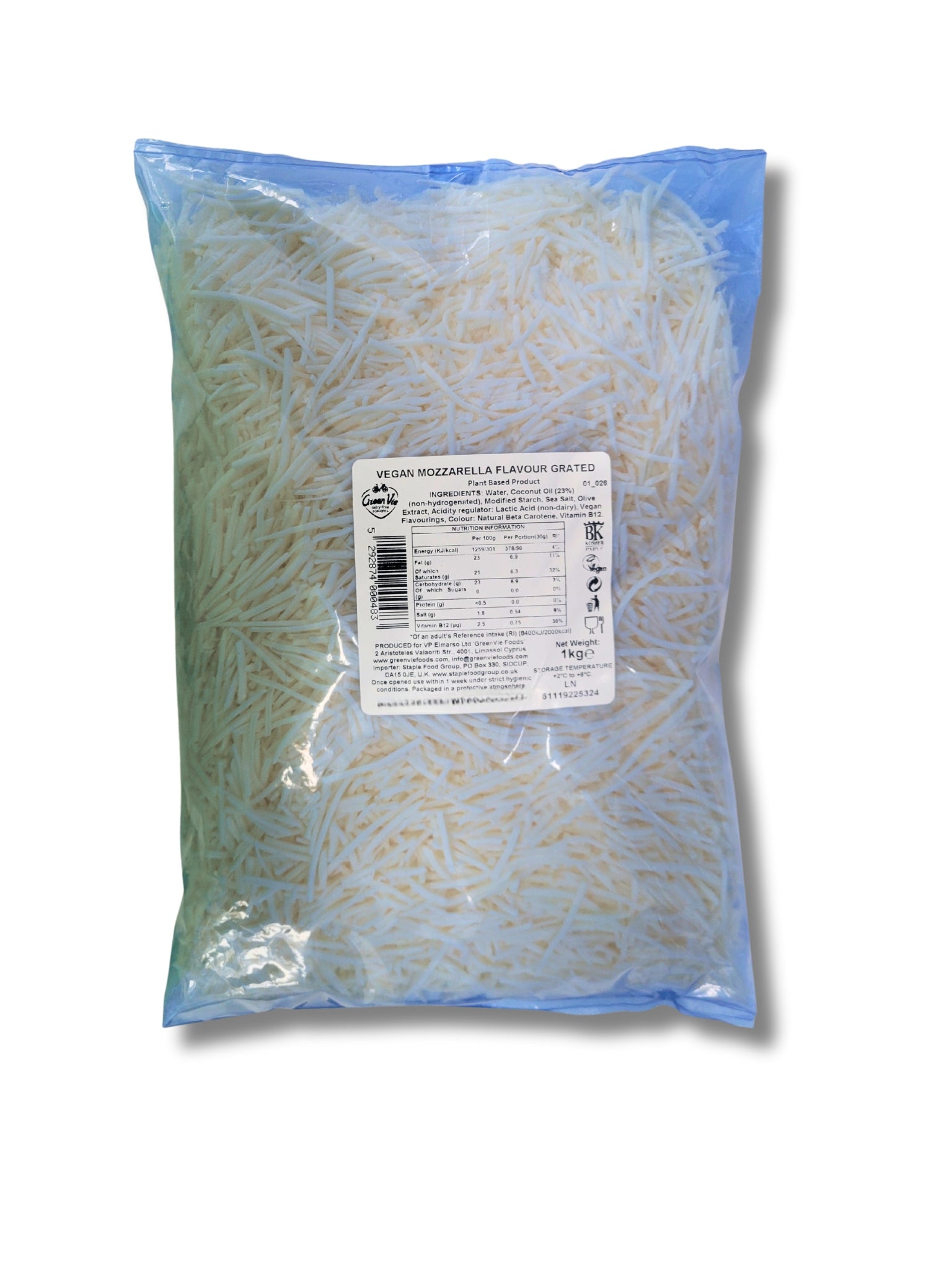 Grated Mozzarella Vegan