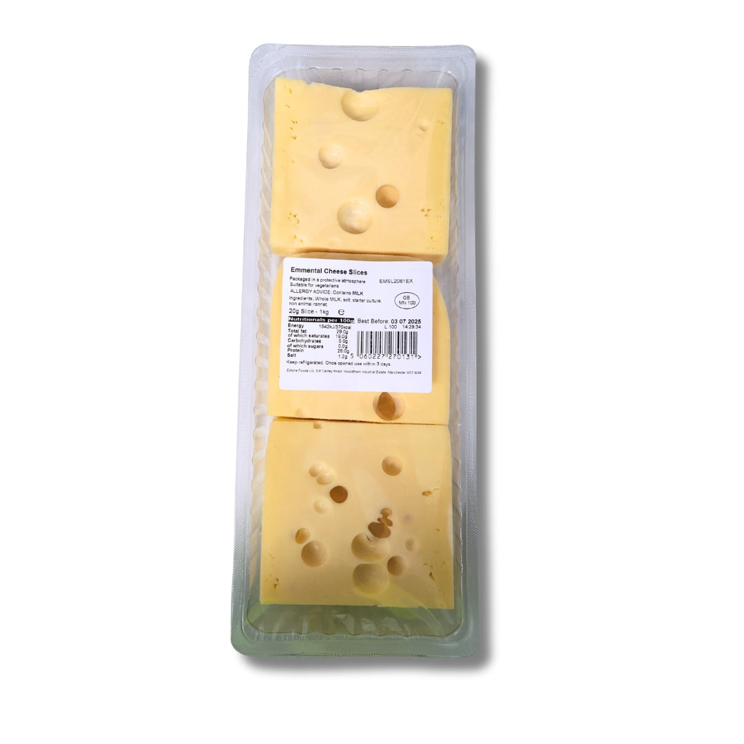Sliced Emmental Cheese