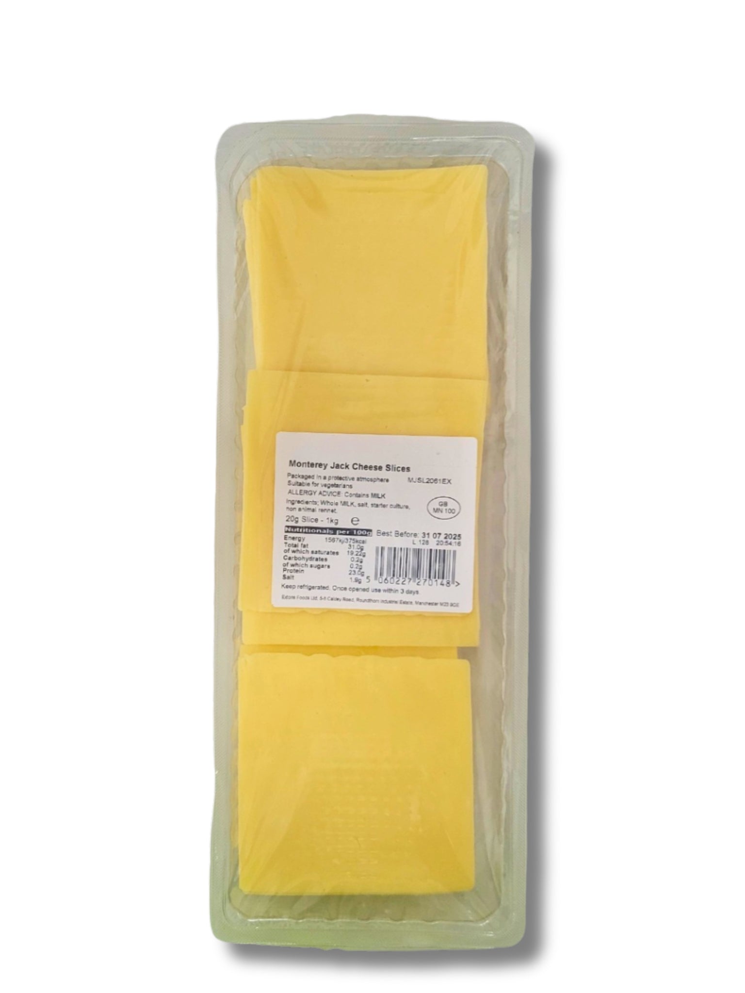 Sliced Monterey Cheese