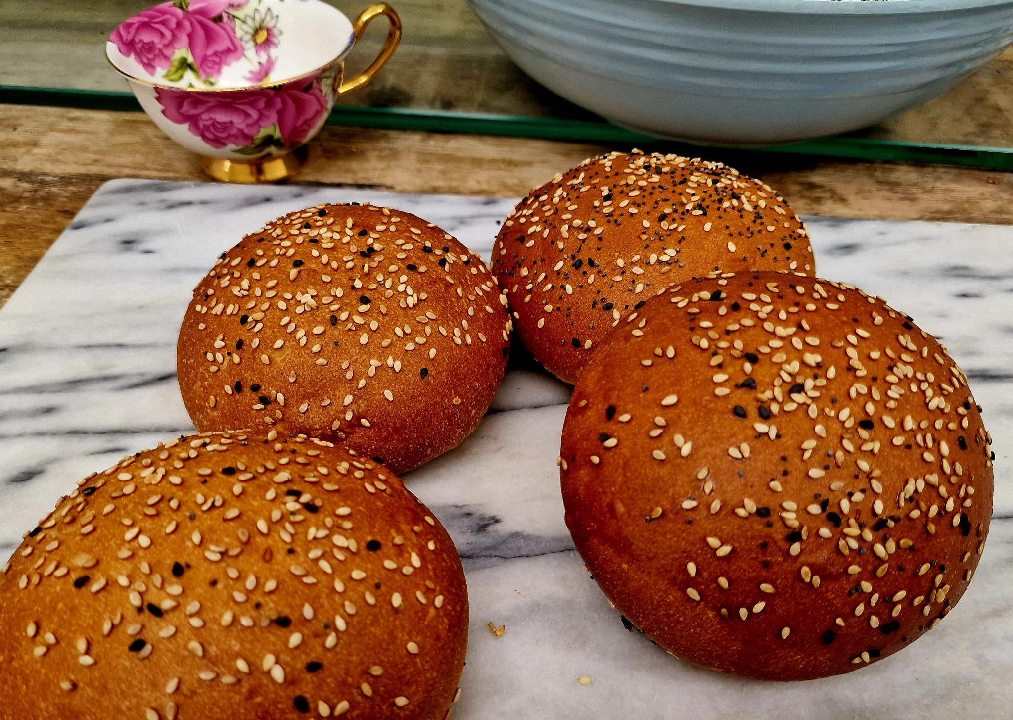 Fresh Challah Seeded Rolls Pre-Order