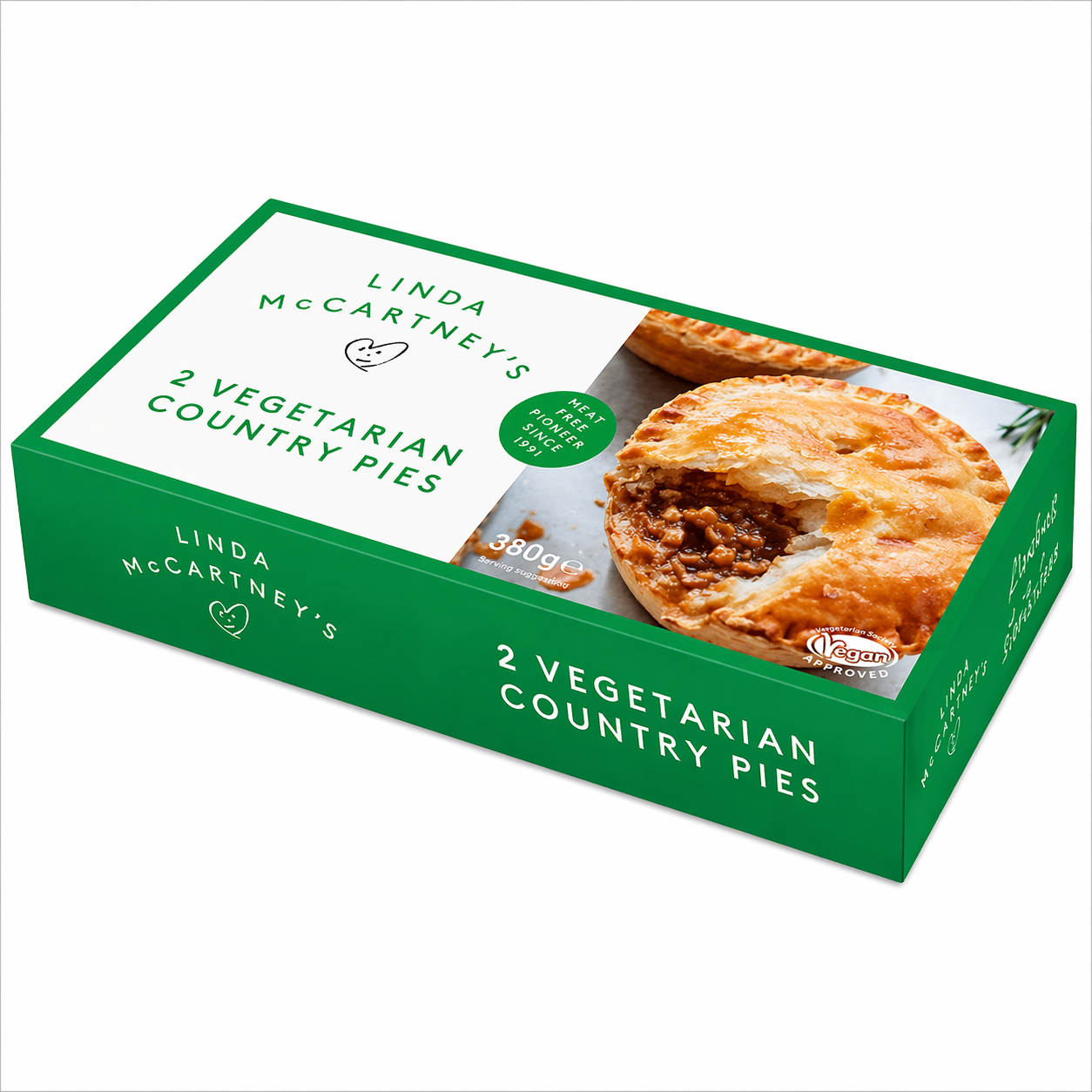 Frozen Vegetarian 2 Country Pie