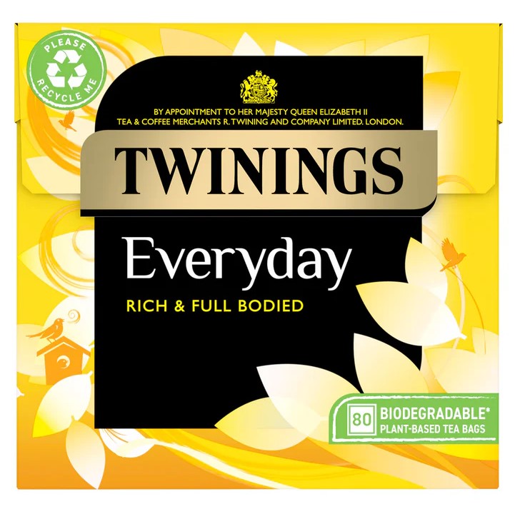 Tea Everyday Twinings (80 tea bags)