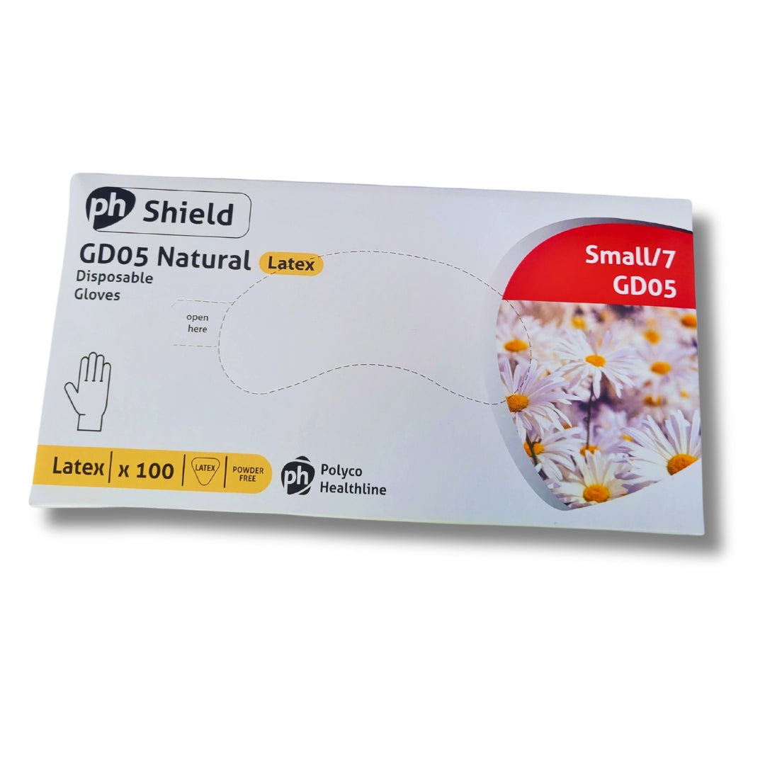 Gloves Latex Powder Free S