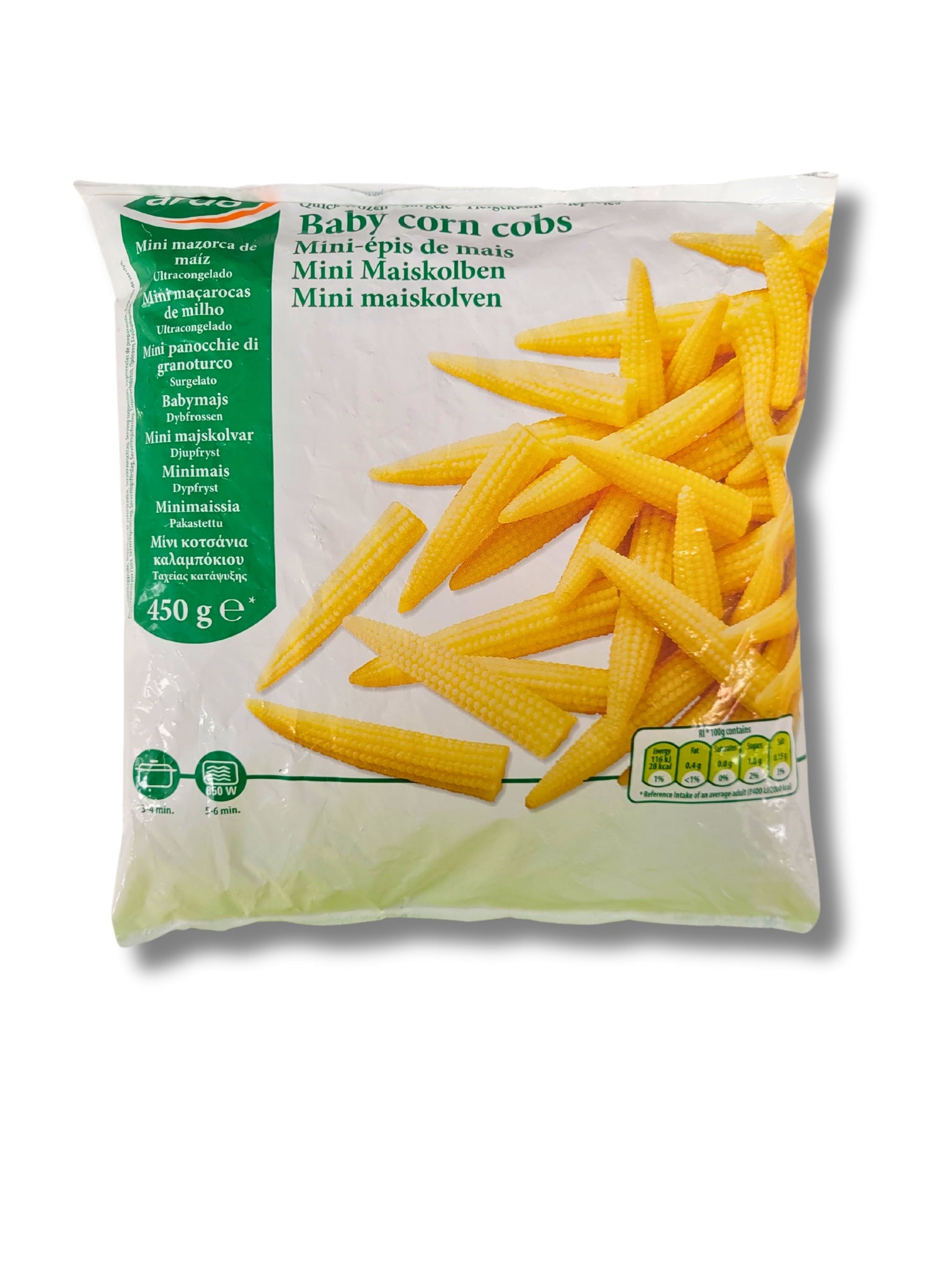 Frozen Baby Corn