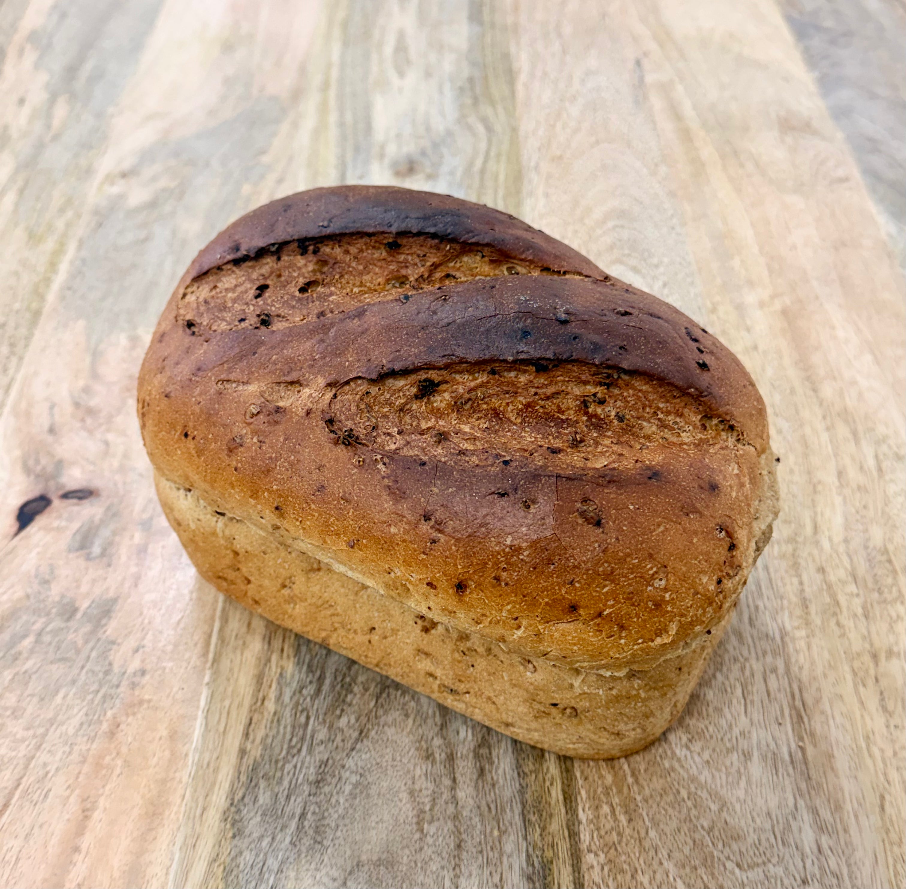 Coburn and Baker -Malt Grain Farmhouse loaf 400g Unsliced