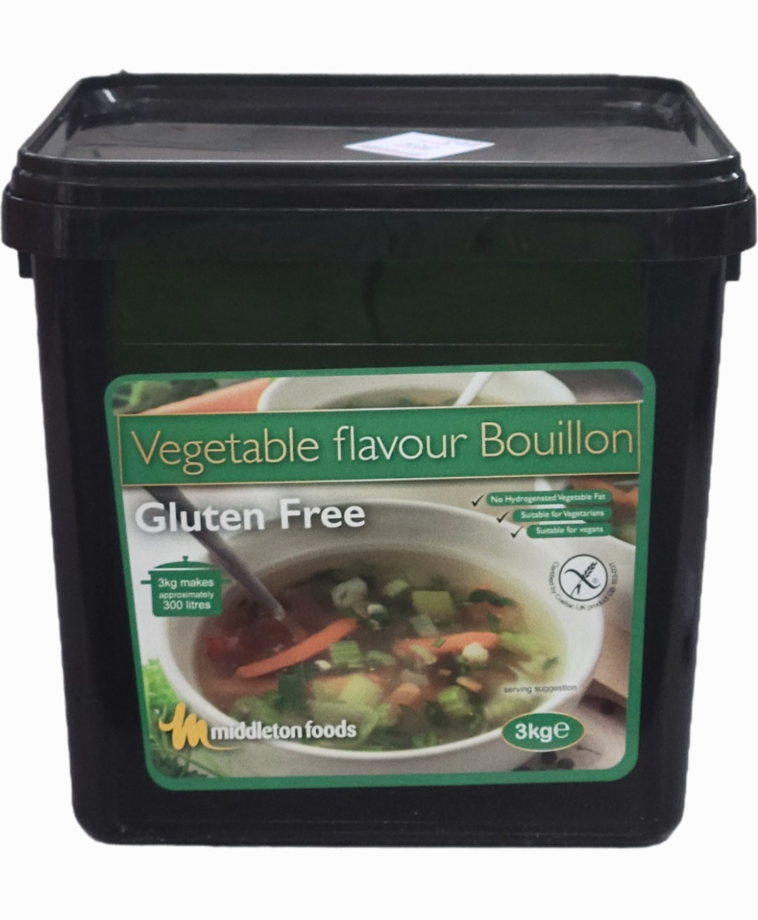 Bouillon Vegetable Gluten Free 3kg