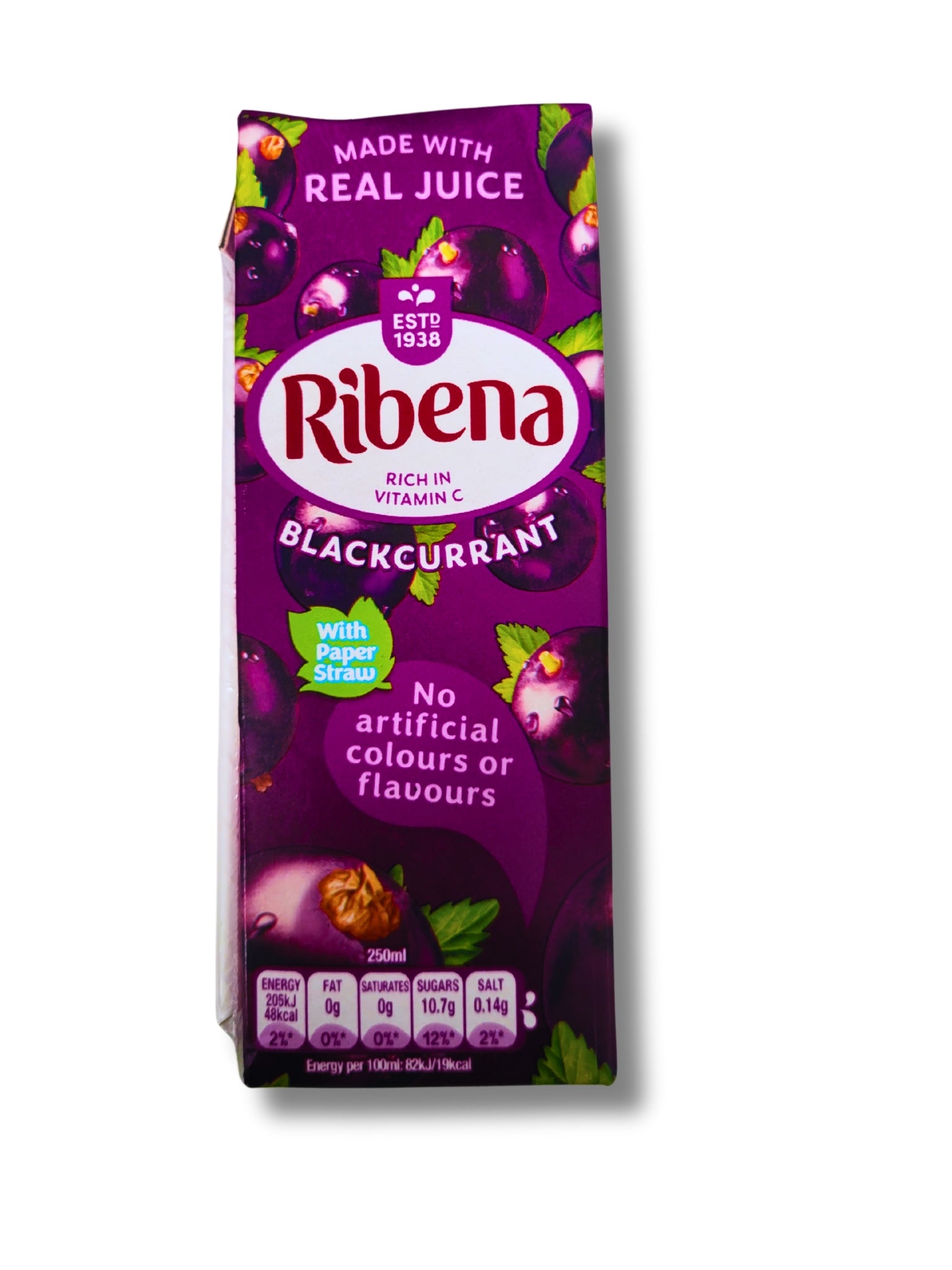 Ribena Blackcurrent Cartons