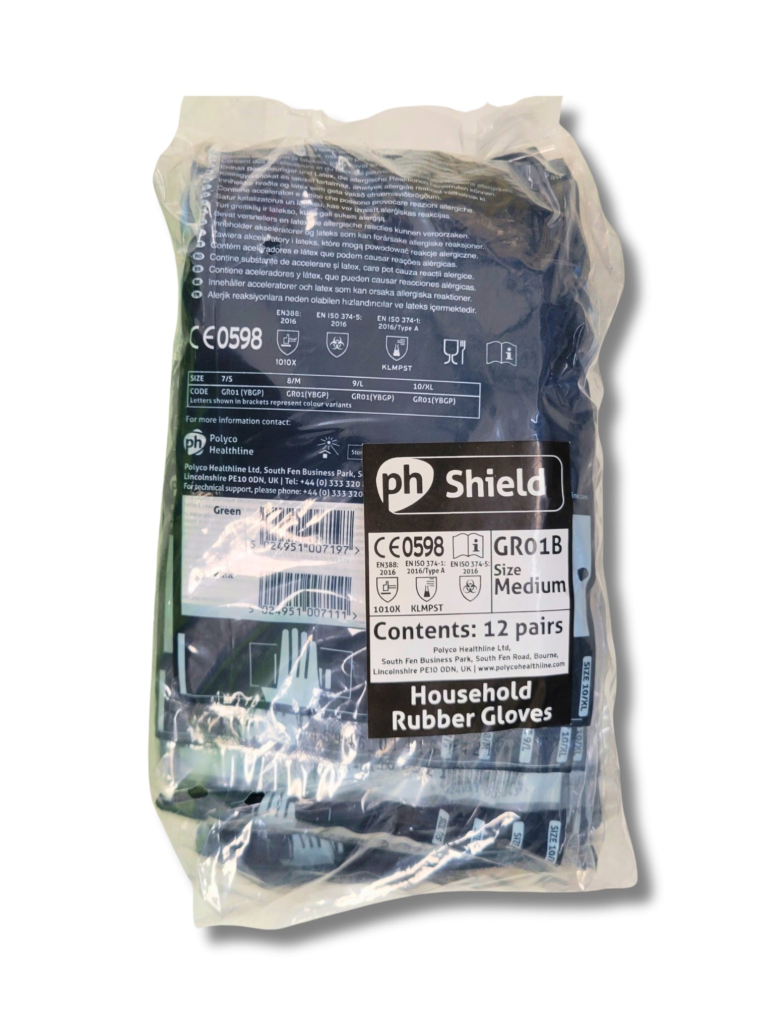 Gloves Finite Black Disposable Nitrile M
