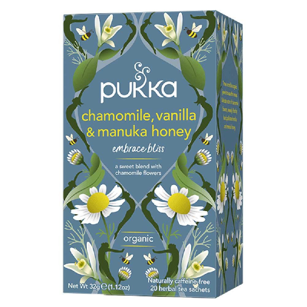 Chamomile, Vanilla & Manuka Honey Tea