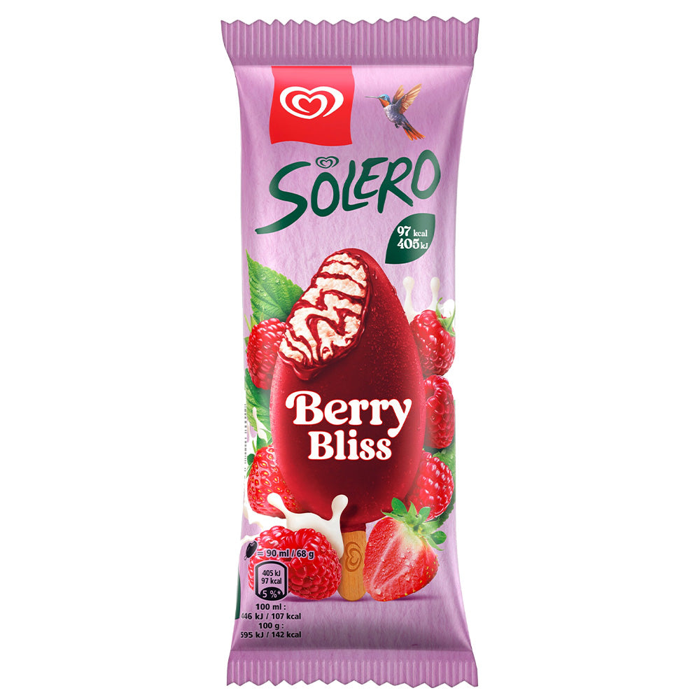 Ice Cream - Solero Berry Bliss Rasp