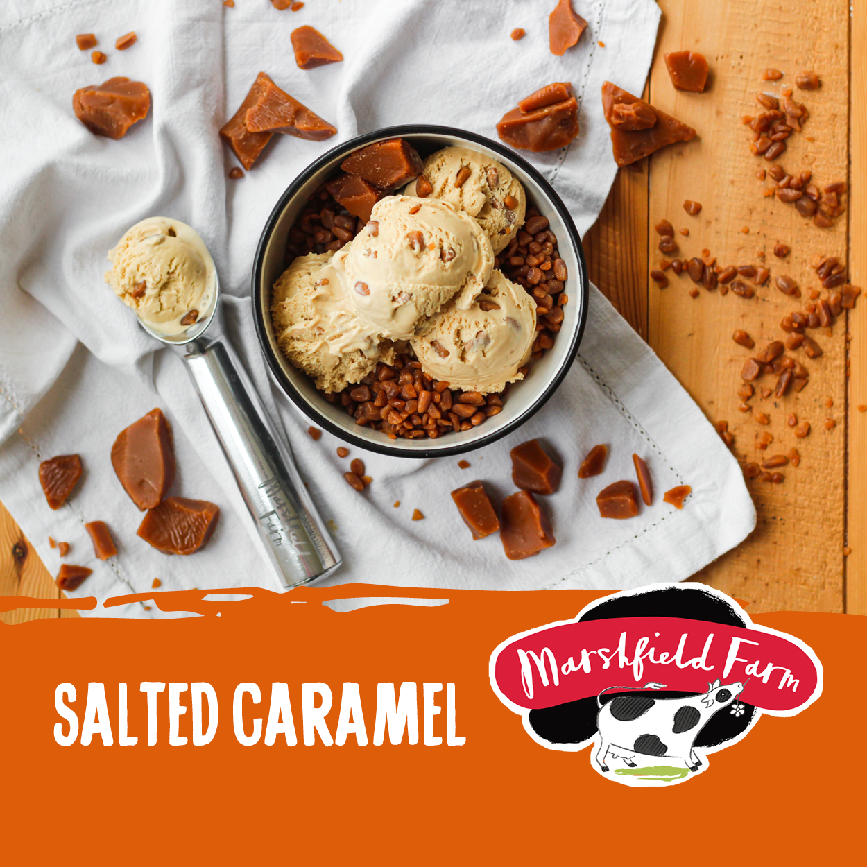 Ice Cream Marshfield Salted Caramel