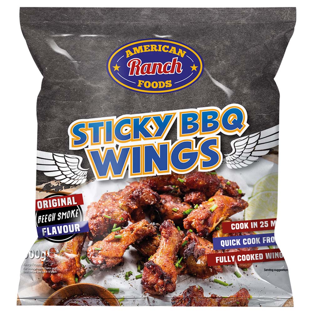 Frozen Sticky BBQ Wings