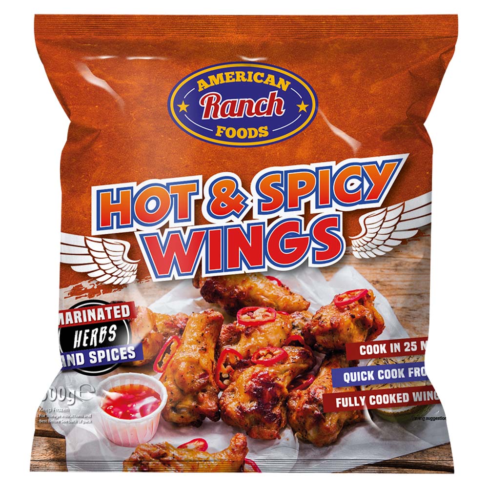 Frozen Hot&Spicy Chicken Wings