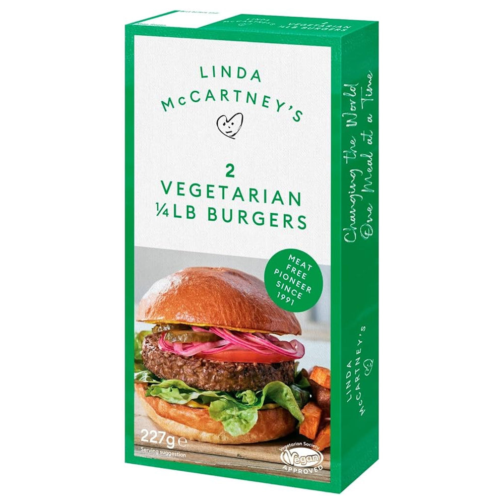 Frozen Vegetarian 2 Quarter Pounders