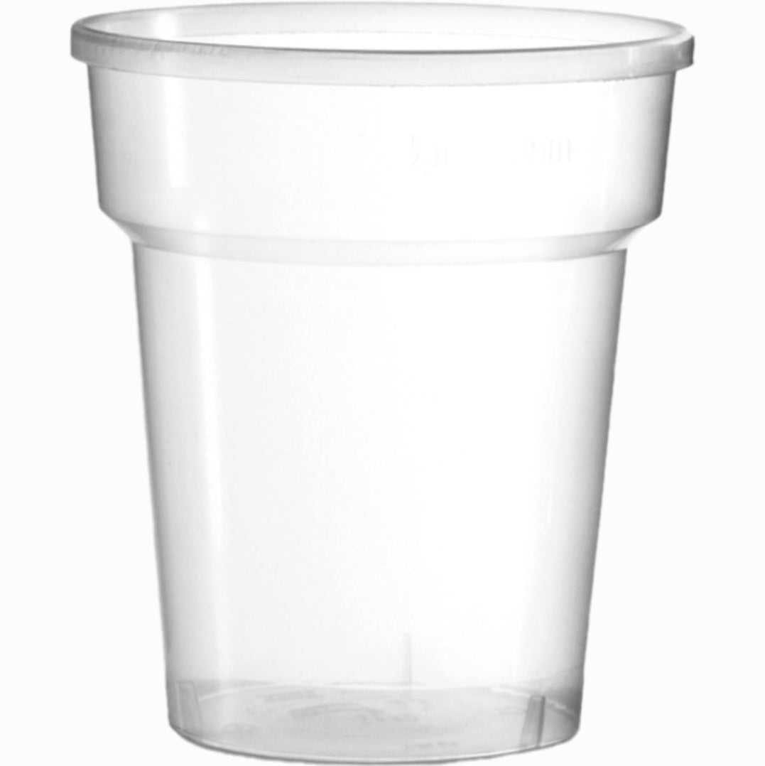 Cup Plastic Half Pint Tumblers
