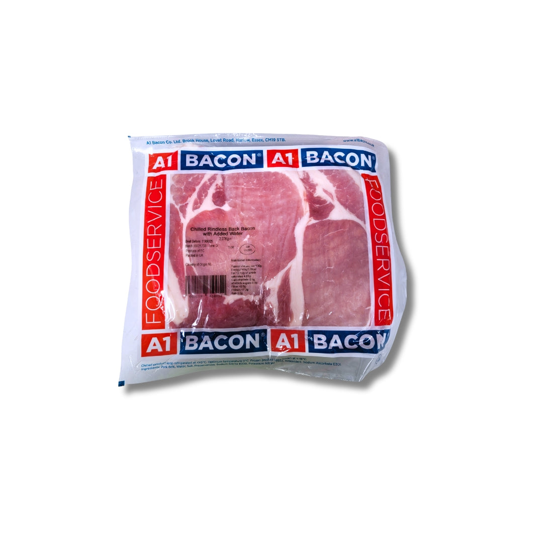 A1 Back Bacon Rindless