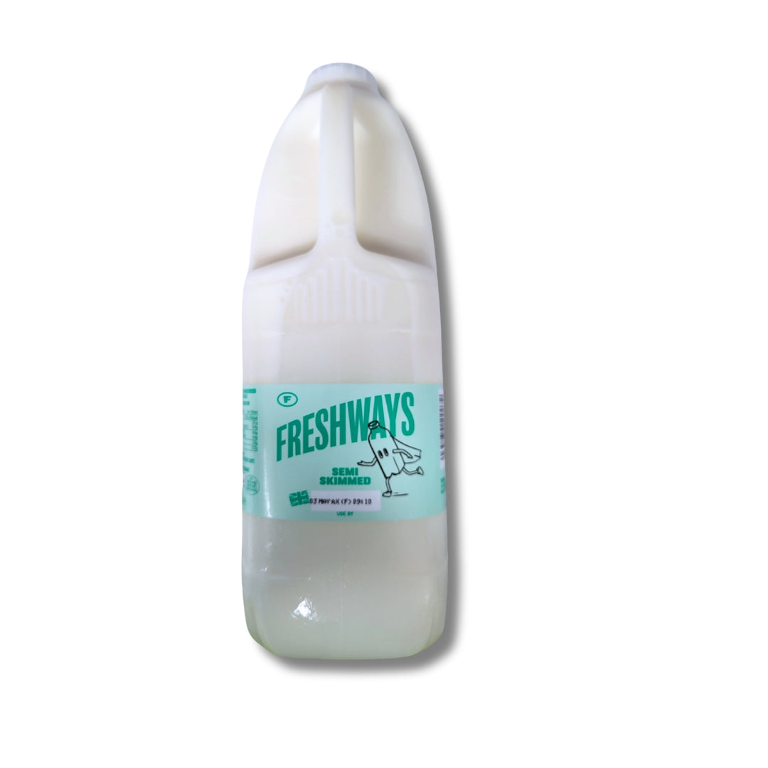 Semi Skimmed Organic Milk 2ltr