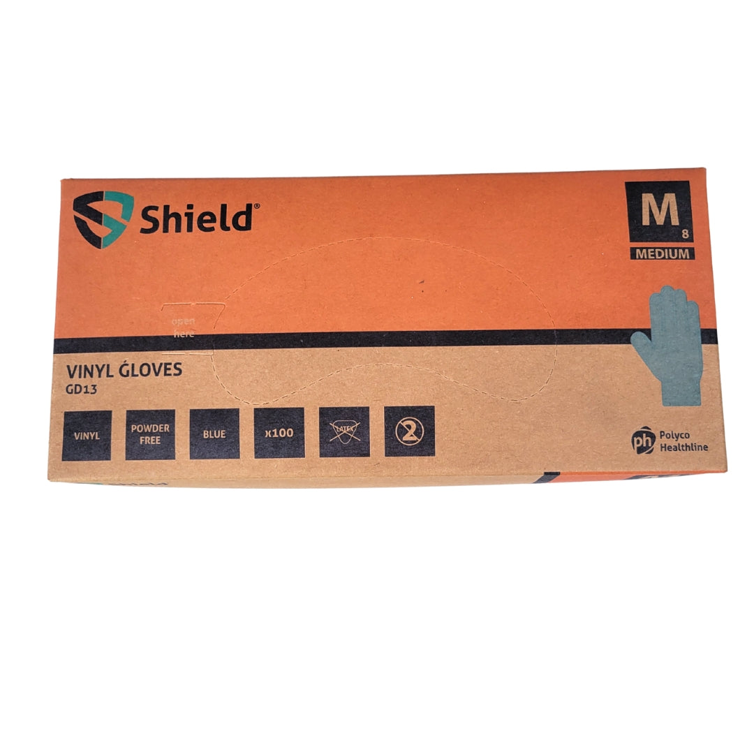 Gloves Vinyl Powder Free M