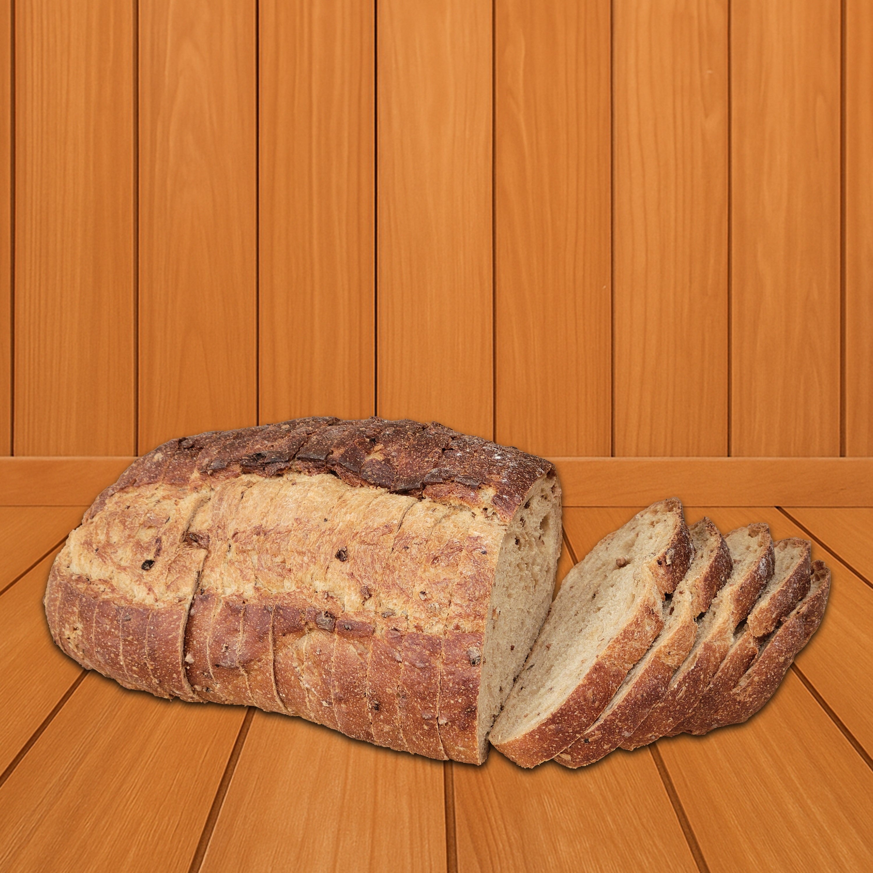 Coburn and Baker - Fresh Granary Sourdough Bread Sliced