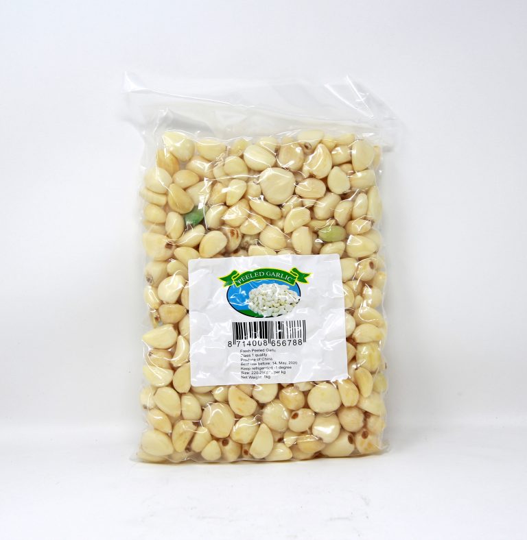 Garlic Peeled - Bag 1kg - Sunharvest Ltd